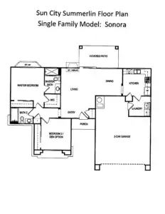 Single Family Sun City Summerlin1086 Model_Sonora