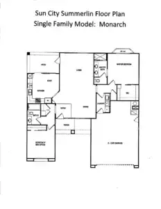Single Family Sun City Summerlin1353 Model_Monarch