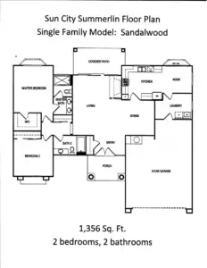 Single Family Sun City Summerlin1356 Model_Sandalwood