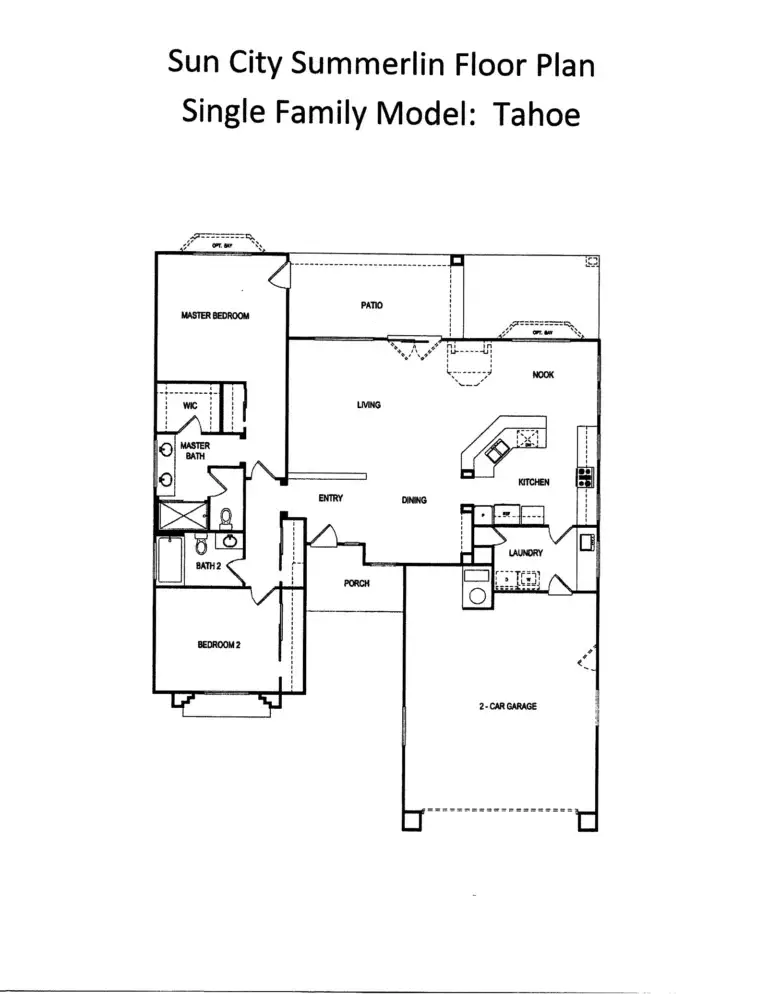Single Family Sun City Summerlin1513 Model_Tahoe