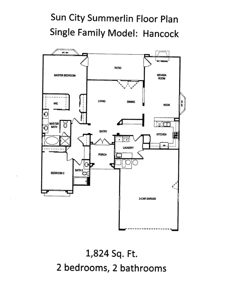 Single Family Sun City Summerlin1824 Model_Hancock