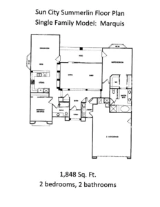 Single Family Sun City Summerlin1848 Model_Marquis