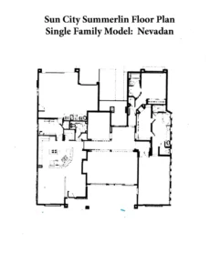 Single Family Sun City Summerlin2886 Model_Nevadan