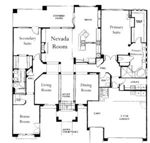 ARistocrat floor plan sun city summerlin layout 1