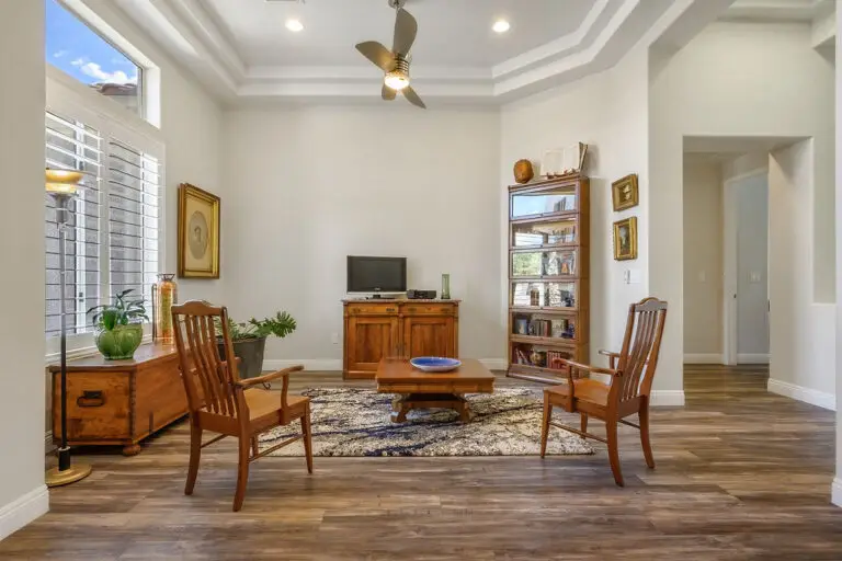 Aristocrat Floor Plan in Sun City Summerlin den or home office area