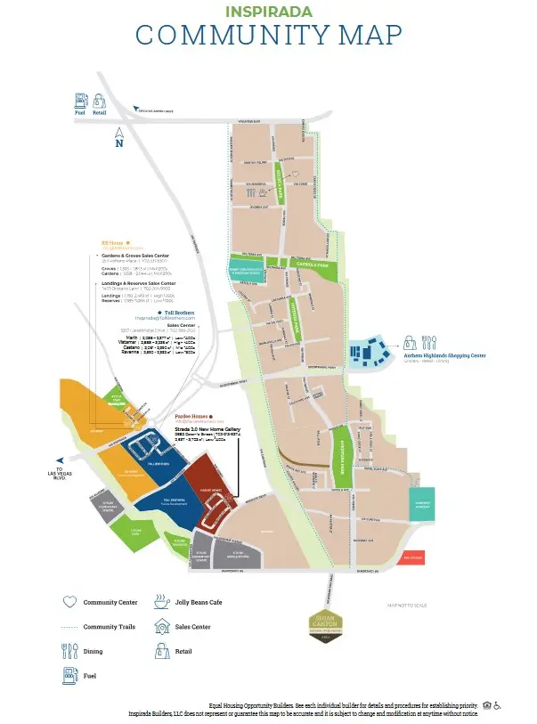 Inspirada Community Map