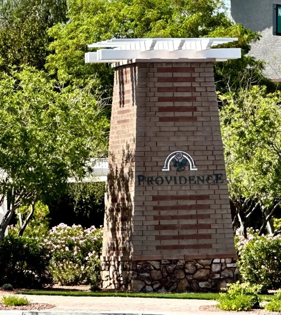 providence las vegas sign