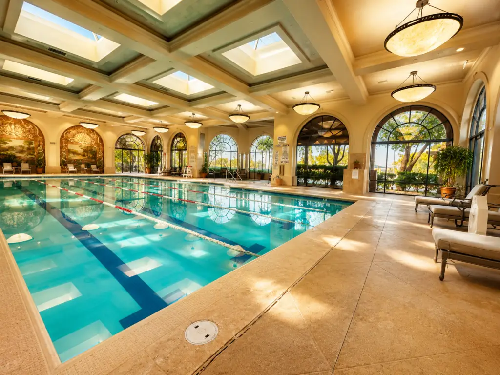 pool at siena