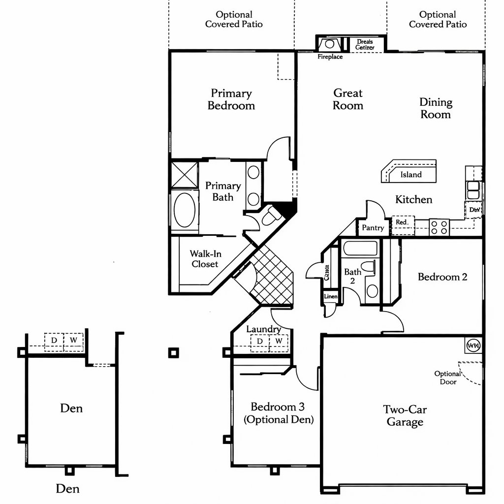 Cambridge Court floorplan 1 in Summerlin