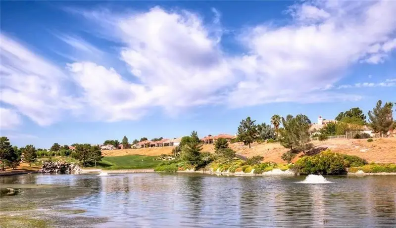 Sun City Summerlin Golf Course with Lake