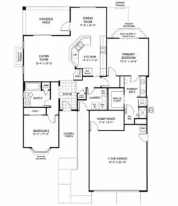 5110 Siena Summerlin Single Family Home floorplan