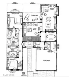 6130 Siena Summerlin Single Family Home floorplan