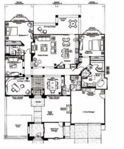 7120 Siena Summerlin Single Family Home floorplan