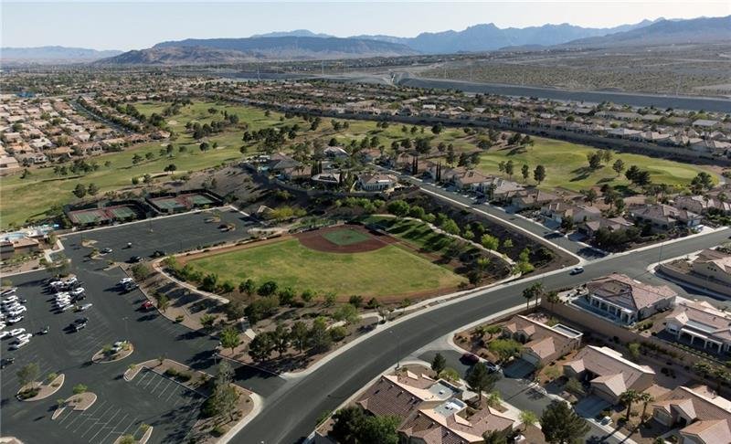 Sun City Summerlin Baseball Aerial View