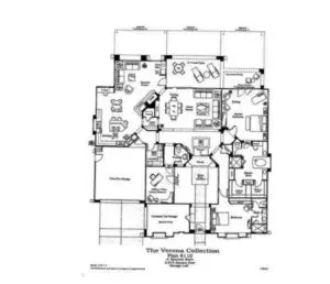 8110 Siena Summerlin Single Family Home floorplan