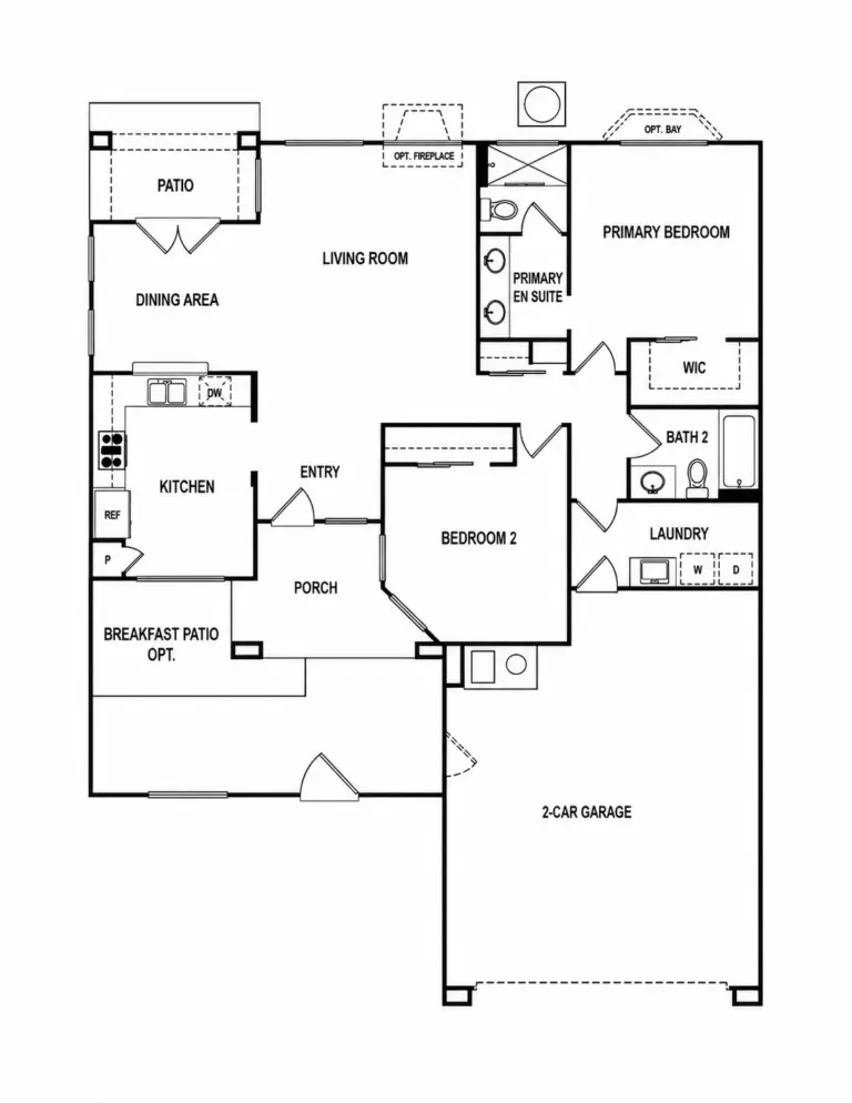 Austin Townhome floorplan in Sun City Summerlin