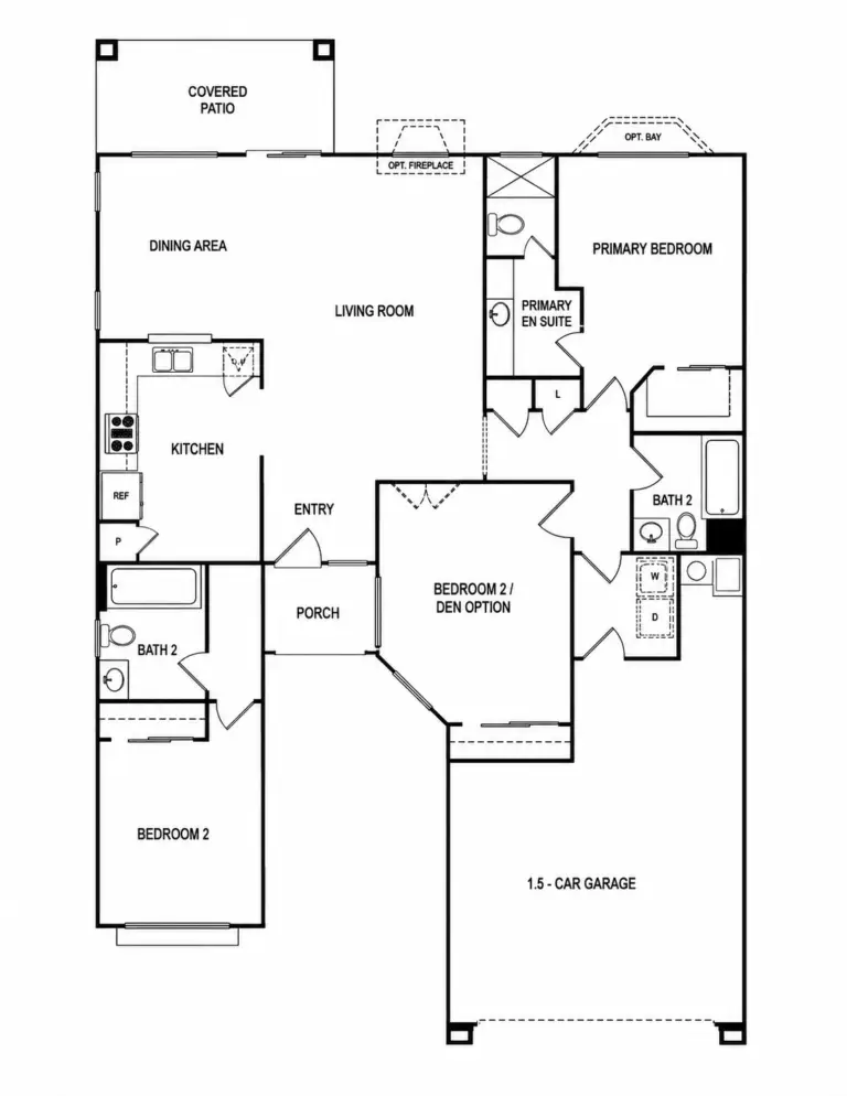 Carlsbad Townhome floorplan in Sun City Summerlin