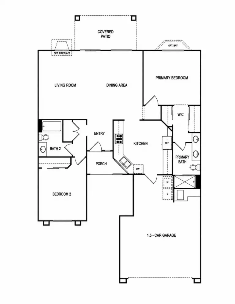 Franklin Townhome floorplan in Sun City Summerlin