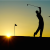 golf, golfed, sunset, sports, golfer, golf clubs, single hole flag, outdoor, man, human, fitness, active, elegant, golf, golf, golf, nature, golf, golf